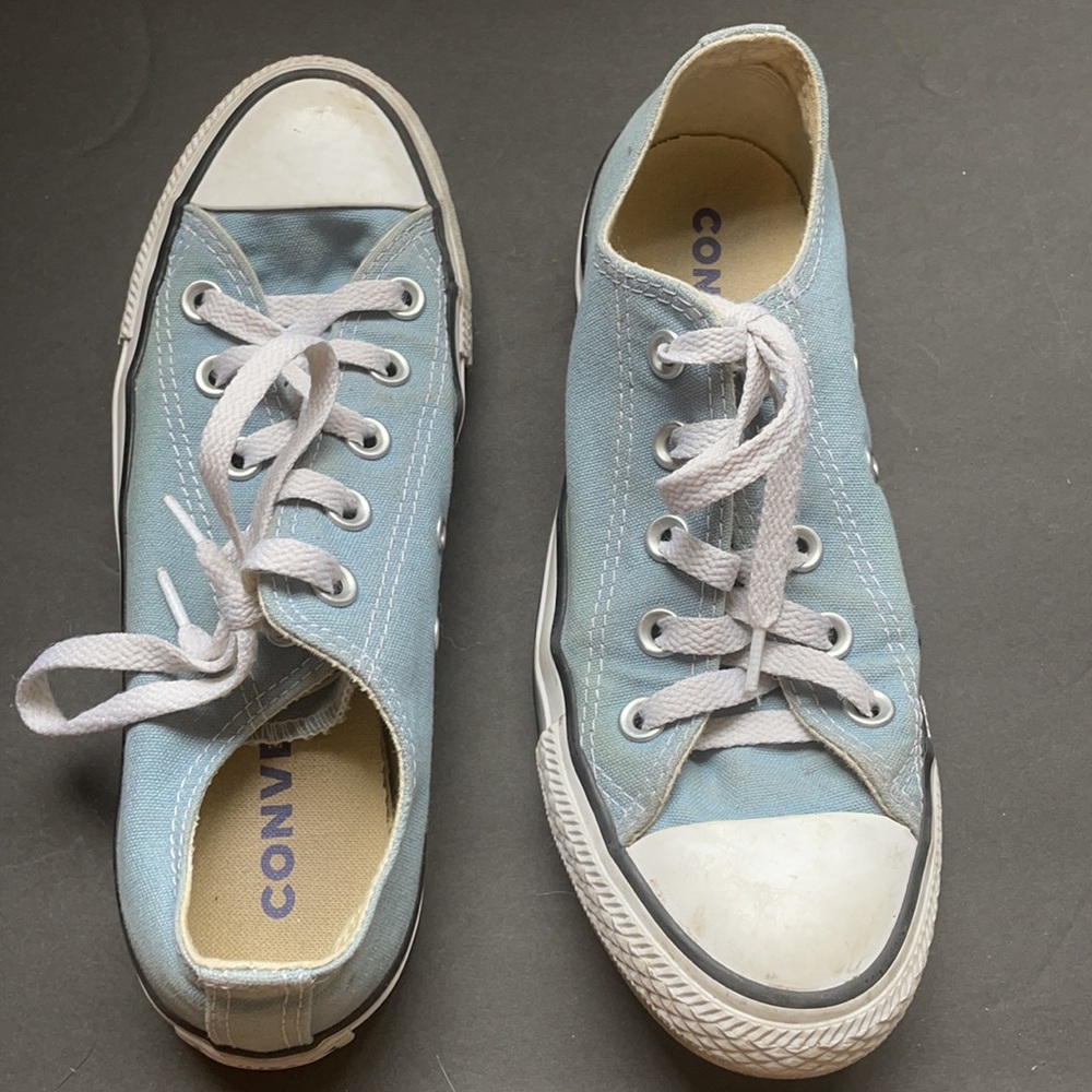 Converse Chuck Taylor All Star Low Top Sneakers Powder Blue - Picture 4 of 6